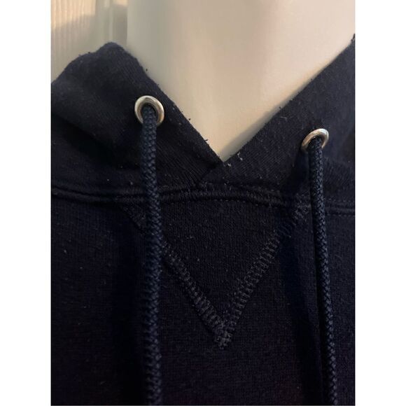 Russell Athletic Y2K Navy and Orange Syracuse Hoodie. Size Medium - Picture 4 of 7